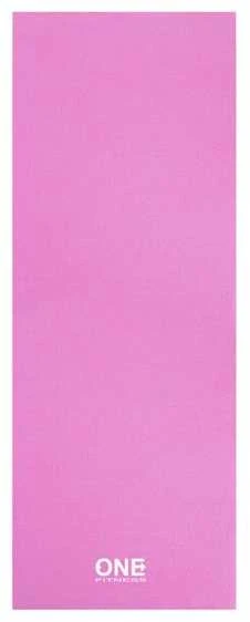 YM01 Rožinis ONE FITNESS YOGA MAT