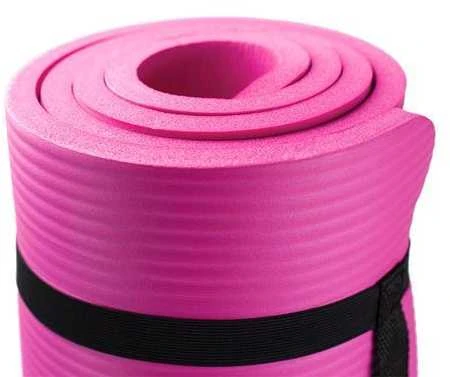 YM04 Rožinis YOGA MAT HMS