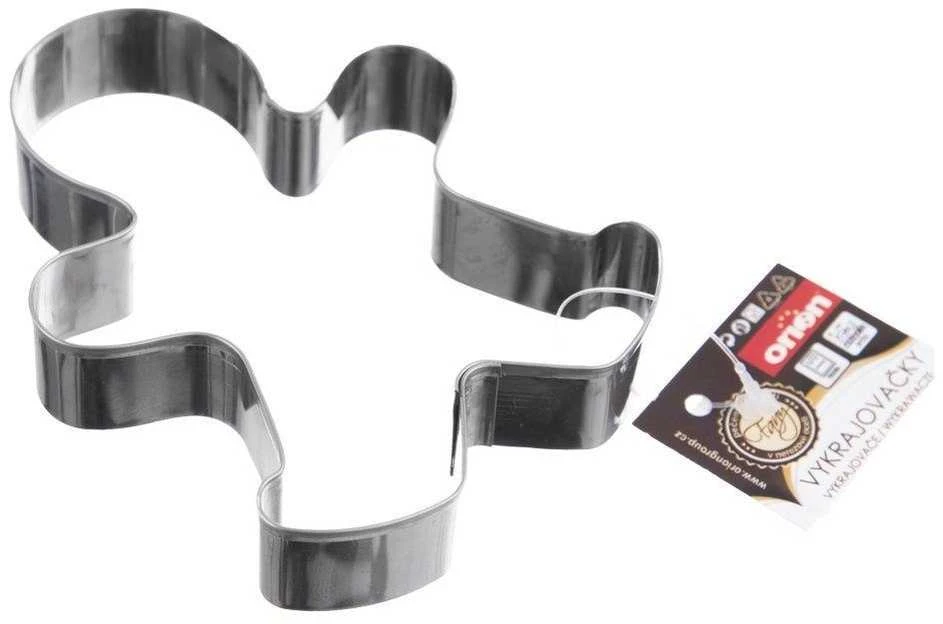 Plieninė konditerijos pjaustyklė / imbierinių sausainių formelė 10 cm