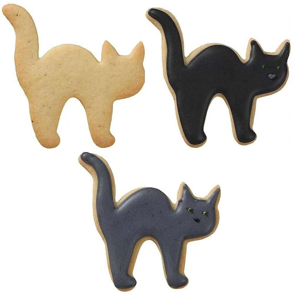 Plieninė konditerijos pjaustyklė / imbierinių sausainių pjaustyklė Kitty 6,5 cm