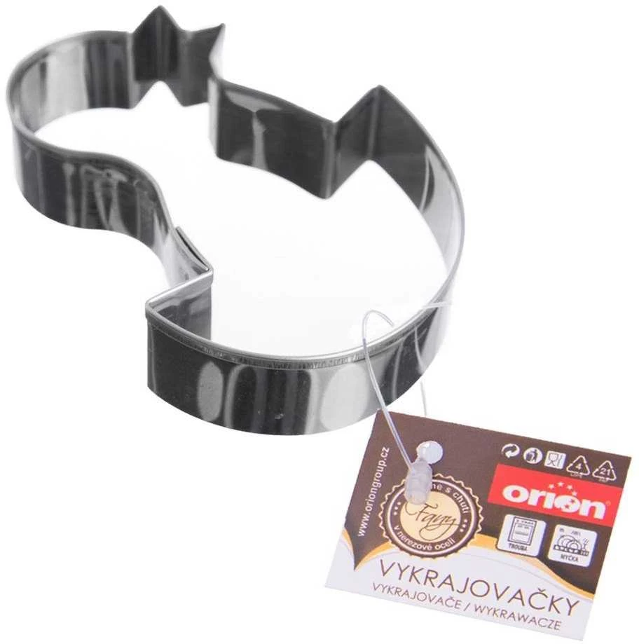 Plieninė konditerinė pjaustyklė chick imbierinių sausainių formelė Velykų 7 cm
