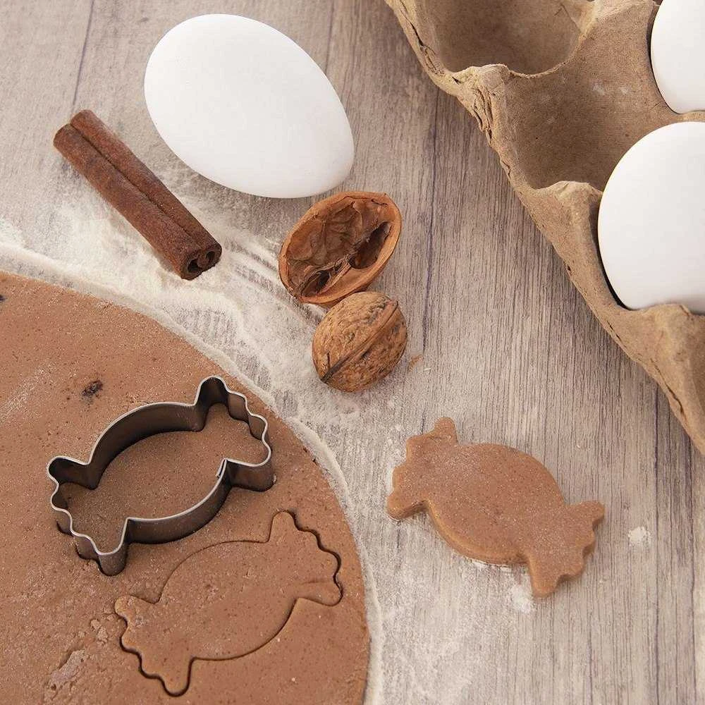 Plieninė konditerinė pjaustyklė / imbierinių sausainių pjaustyklė 5,5 cm