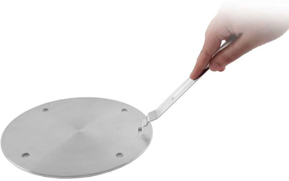 Plieninės indukcinės pagalvėlės adapteris 20 cm