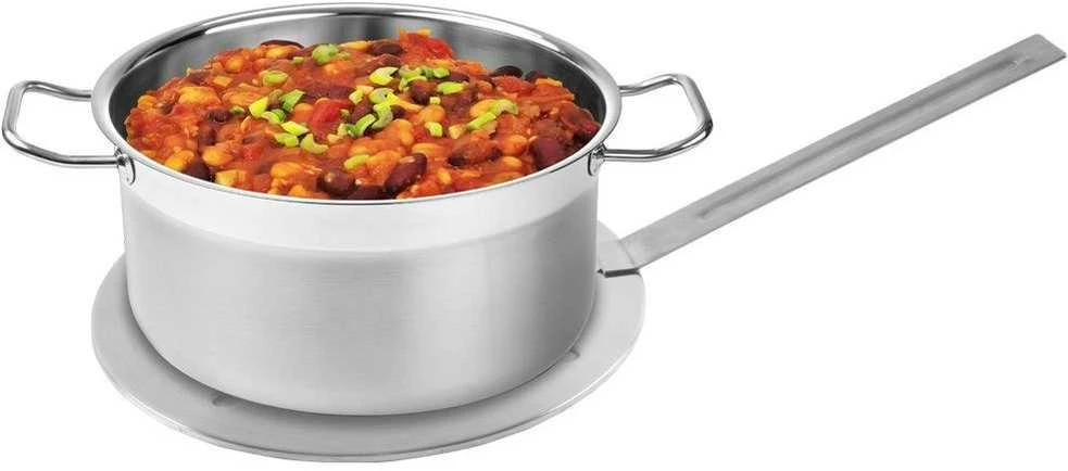 Plieninės indukcinės pagalvėlės adapteris 20 cm