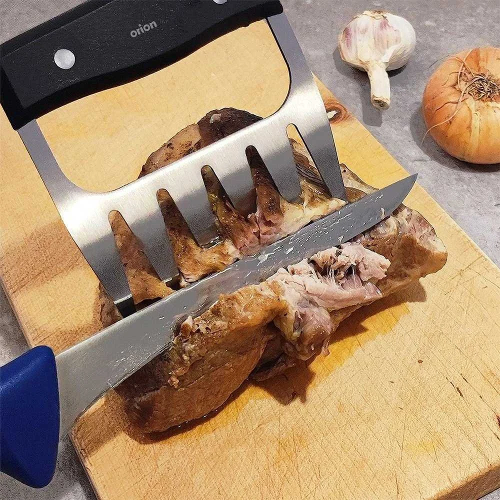Plieninės mėsos šakutės, 2 vnt.