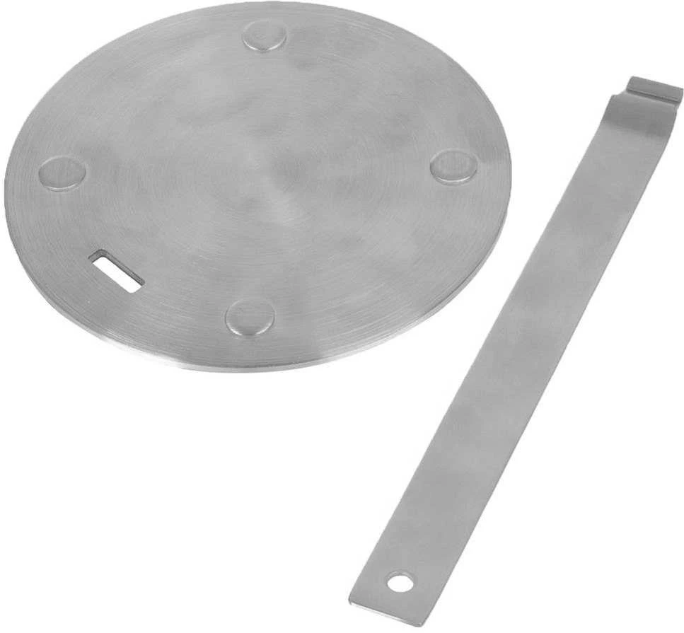 Plieninis indukcinis padas, adapteris puodui, puodeliui, kavos virimo aparatui, 13 cm