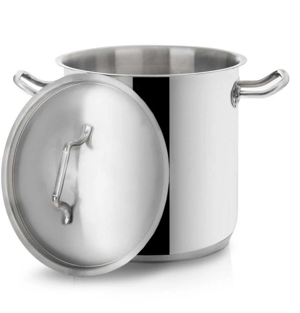 Plieninis puodas su dangteliu 18/10 PREMIUM 11 l 24 cm ORION