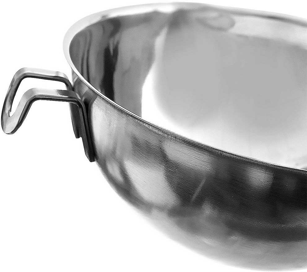Plieninis vandens vonios dubuo su rankena / lydymo aparatu 1,2 l