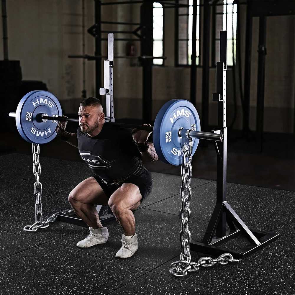 POS25 GUMINĖS GRINDYS SPORTO ĮRANGAI JUODA/BALTA HMS