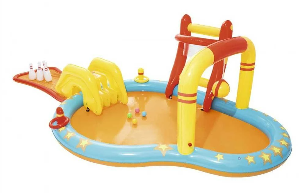 Pripučiama žaidimų aikštelė 435 x 213 cm BESTWAY su baseinu