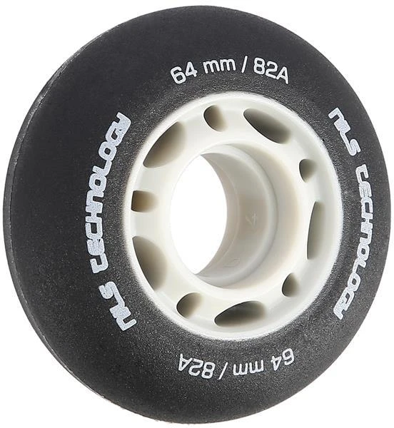 PU 64x24 82A MATTE Juodas ratai (4 vnt.) NILS EXTREME