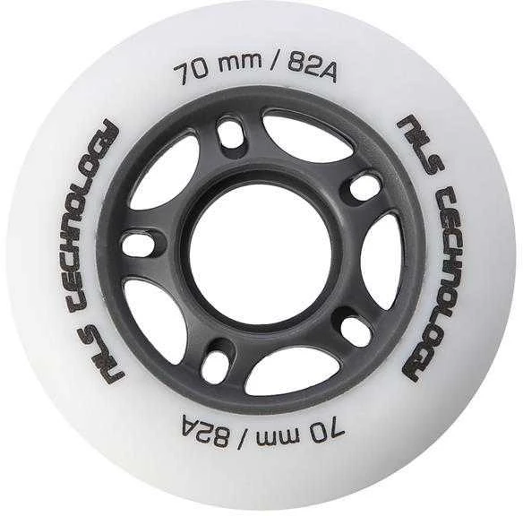 PU 70x24 82A MATINIAI BALTI RATAI (4 vnt.) NILS EXTREME