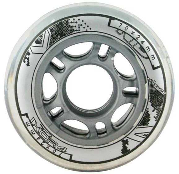PU 70x24 82A TRANSPARENT ratai (4 vnt.) NILS EXTREME