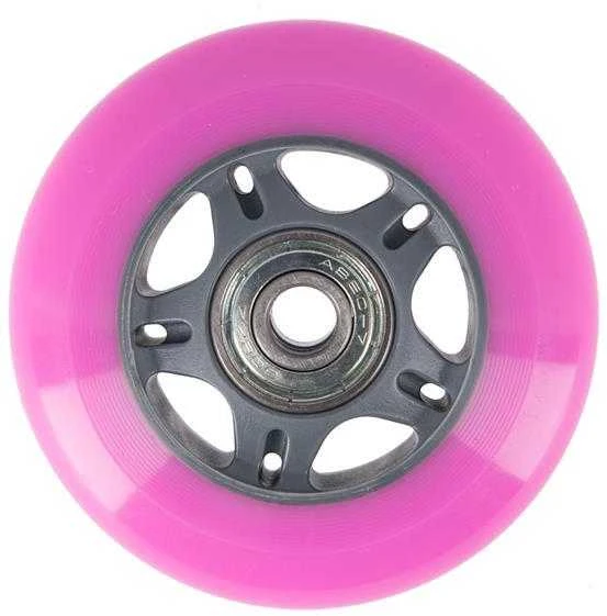 PU 72x24 82A (4 vnt.) rožinė + ABEC-7 (8 vnt.) NILS EXTREME SET