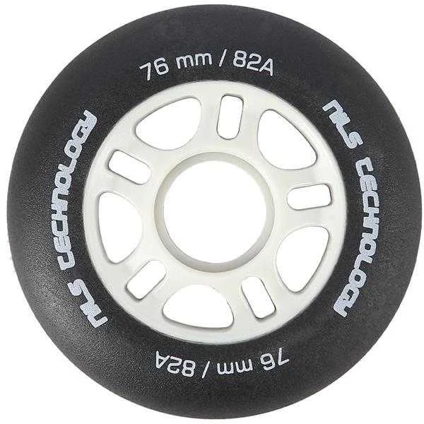 PU 76x24 82A MATTE Juodas ratai (4 vnt.) NILS EXTREME