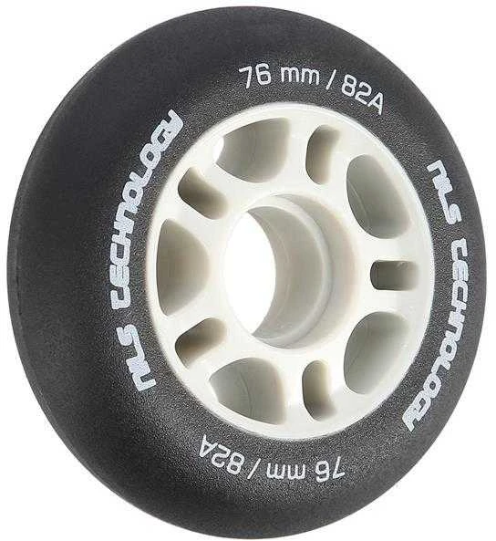 PU 76x24 82A MATTE Juodas ratai (4 vnt.) NILS EXTREME
