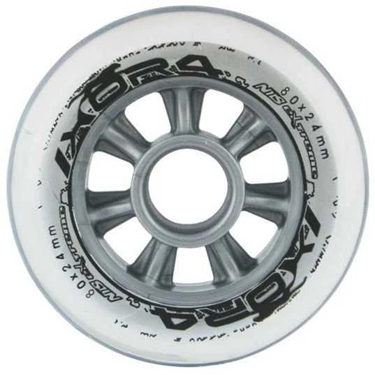 PU 80x24 82A TRANSPARENT ratai (4 vnt.) NILS EXTREME