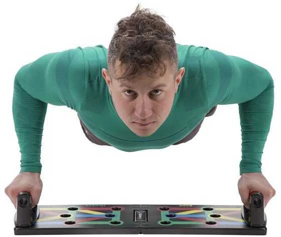 PU12 DAUGIAFUNKCINĖ HMS PUSH-UP LENTA