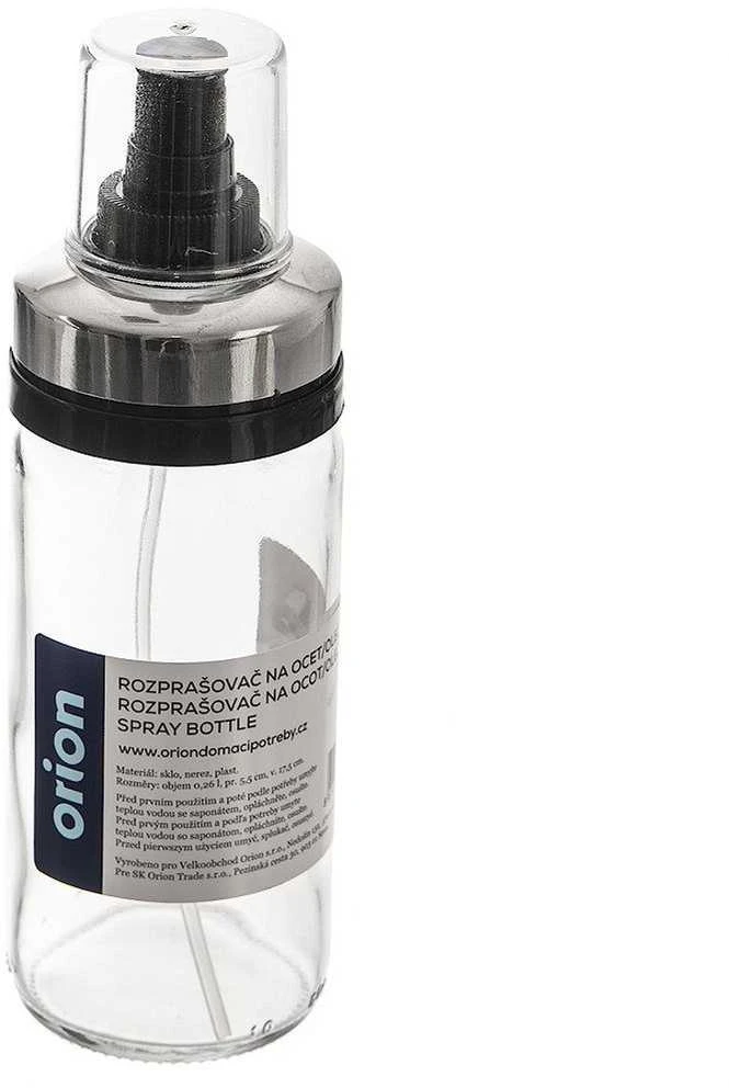 Purškiamas alyvuogių aliejaus acto dozatoriaus stiklas 230 ml