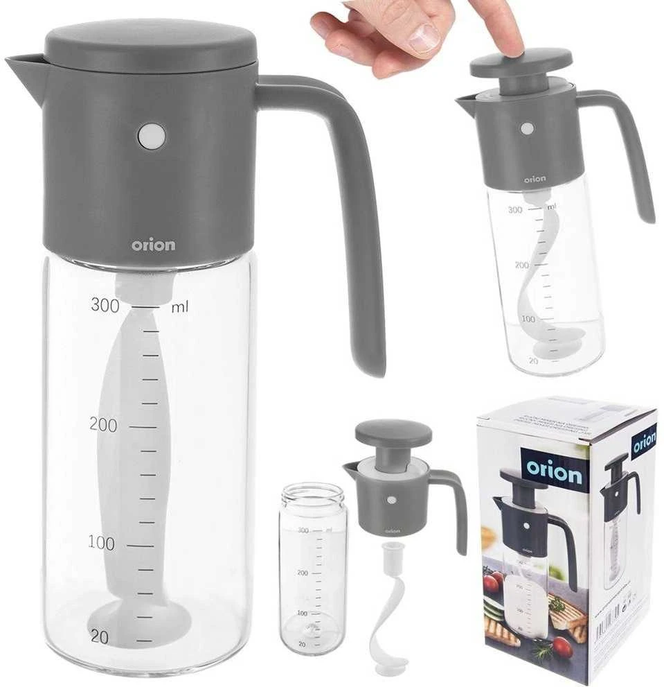 Rankinis buteliukas alyvuogių aliejaus ir užpilo maišymui, 350 ml