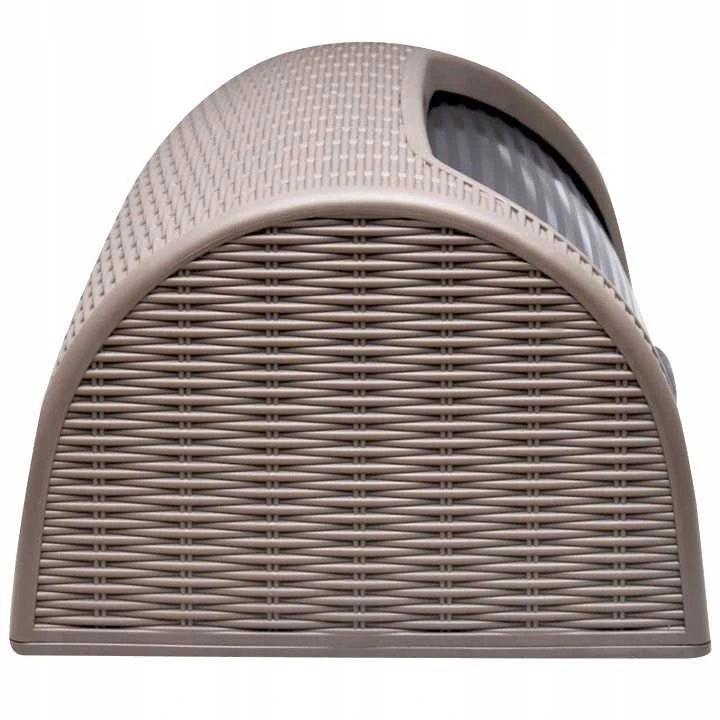 RATTAN duonos dėžutė 417x269x181 mm RUDA