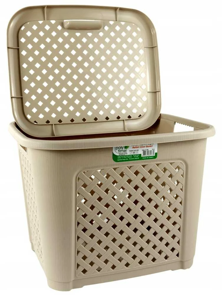 RATTAN krepšelis 19L smėlio spalvos 28x36x28cm