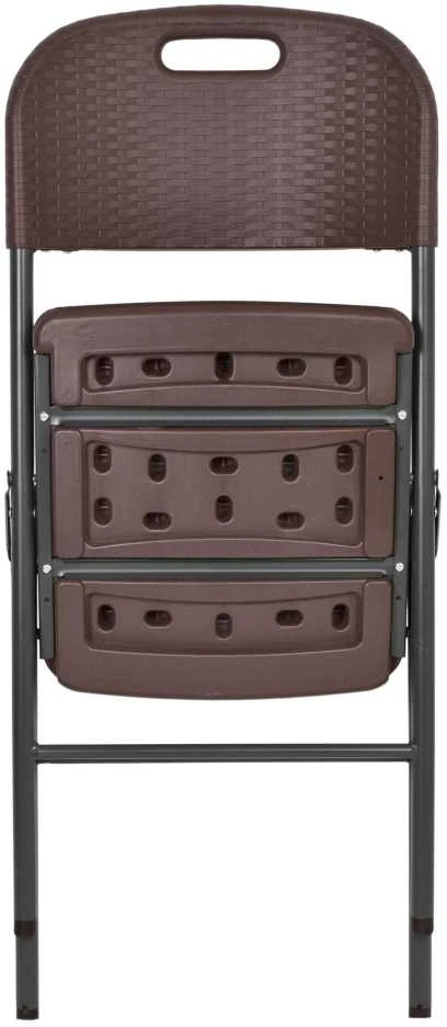 RATTAN ruda maitinimo kėdutė