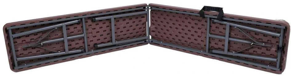 RATTAN sulankstomas maitinimo suoliukas, rudas