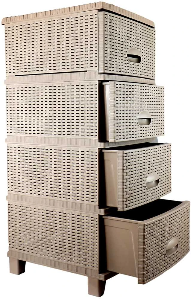 RATTAN TURAN CAPPUCCINO KOMODA