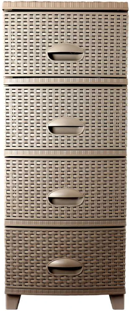 RATTAN TURAN CAPPUCCINO KOMODA