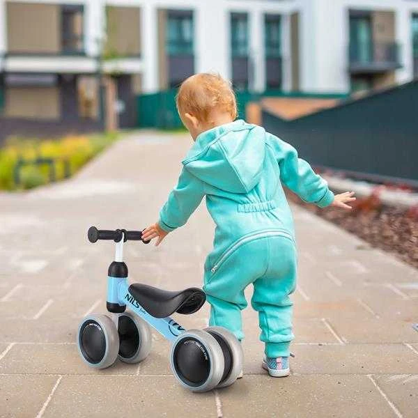 Blue RB002 Mėlynas BALANCE BIKE NILS FUN