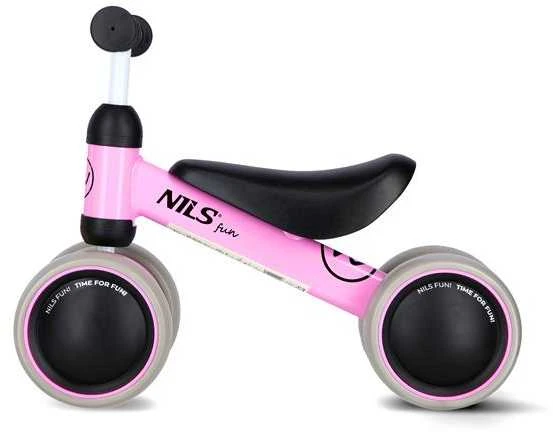 RB002 Rožinis BALANCE BIKE NILS FUN