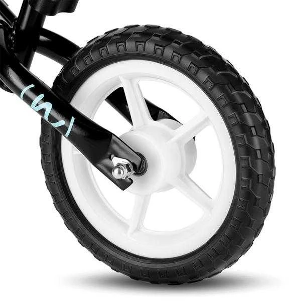 RB134 BALANCE BIKE Juodas WHEELS 10'' NILS FUN
