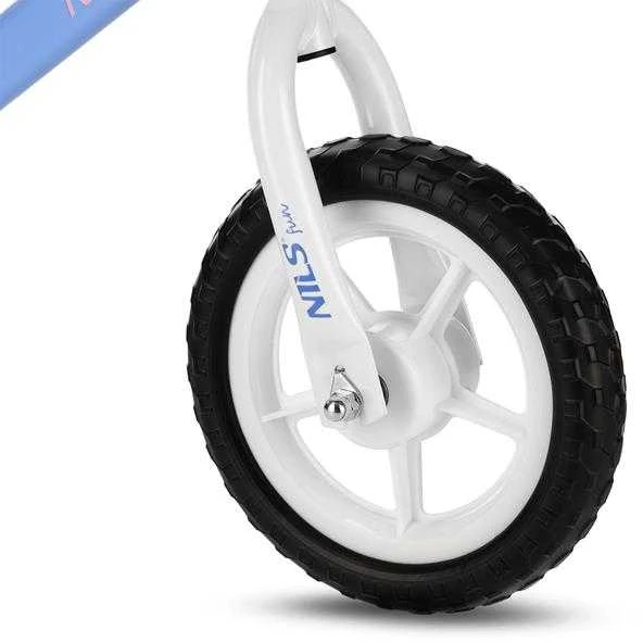 Blue RB134 BALANCE BIKE Mėlynas WHEELS 10'' NILS FUN