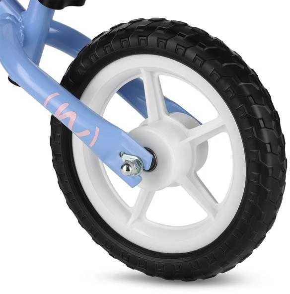 Blue RB134 BALANCE BIKE Mėlynas WHEELS 10'' NILS FUN