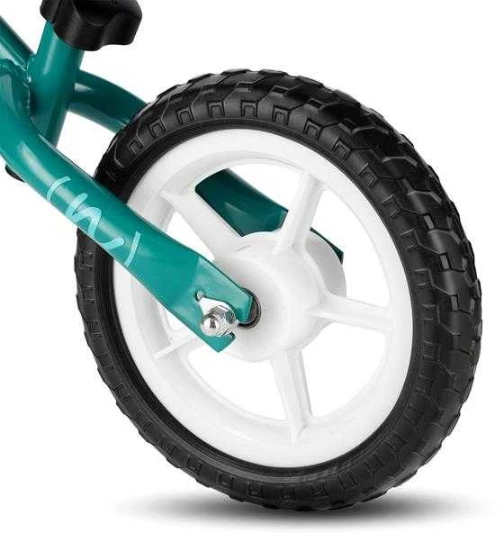 RB134 BALANCE BIKE Žalias WHEELS 10'' NILS FUN
