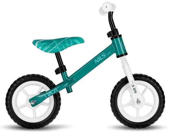 RB134 BALANCE BIKE Žalias WHEELS 10'' NILS FUN