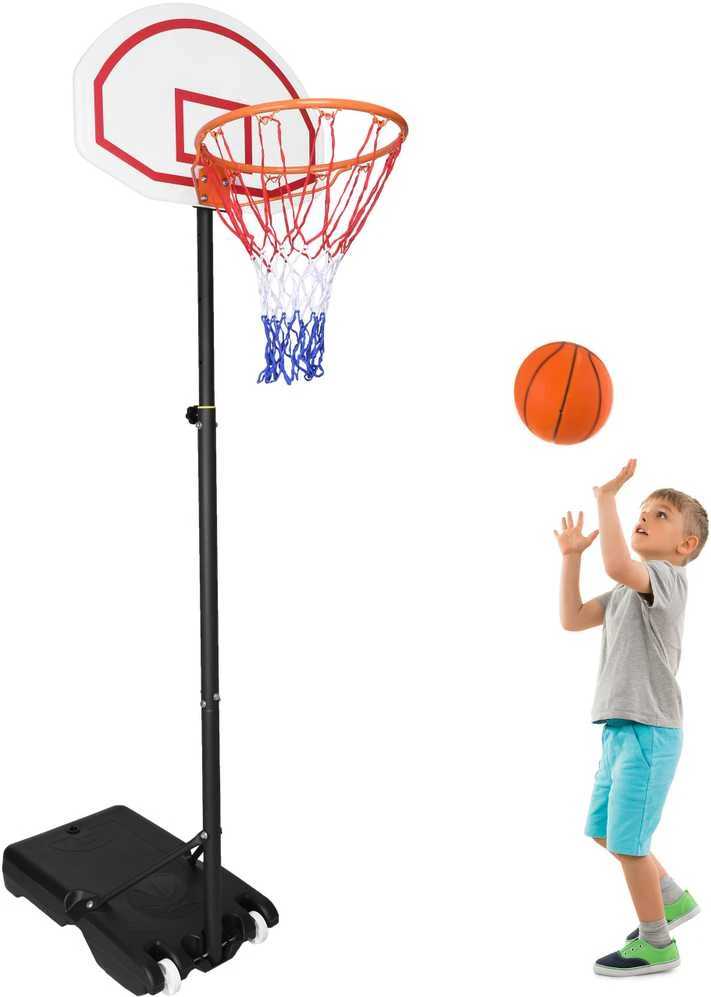 Reguliuojamas krepšys ant DUNKER krepšinio stovo