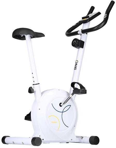 RM8740 Baltas ONE FITNESS MAGNETINIS DVIRATIS
