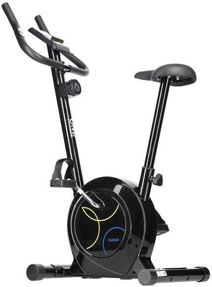 RM8740 Juodas ONE FITNESS MAGNETINIS DVIRATIS