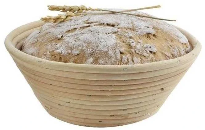 Rotango krepšelis duonos tešlai kildinti 0,5kg 14 cm