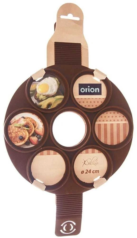 Ruda silikoninė kiaušinių forma SILLINIE 24 cm
