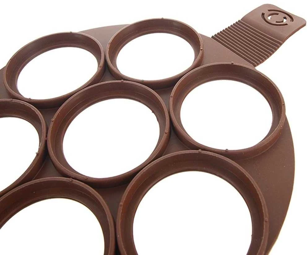 Ruda silikoninė kiaušinių forma SILLINIE 24 cm