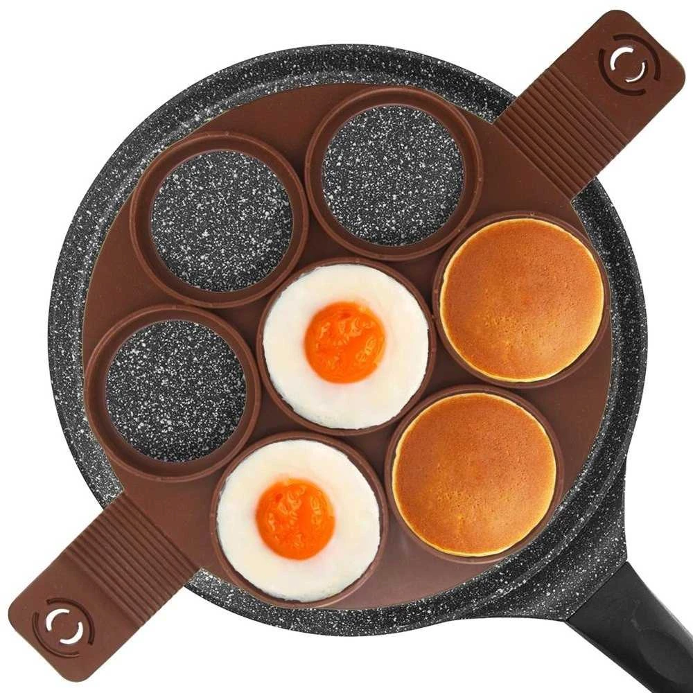 Ruda silikoninė kiaušinių forma SILLINIE 24 cm