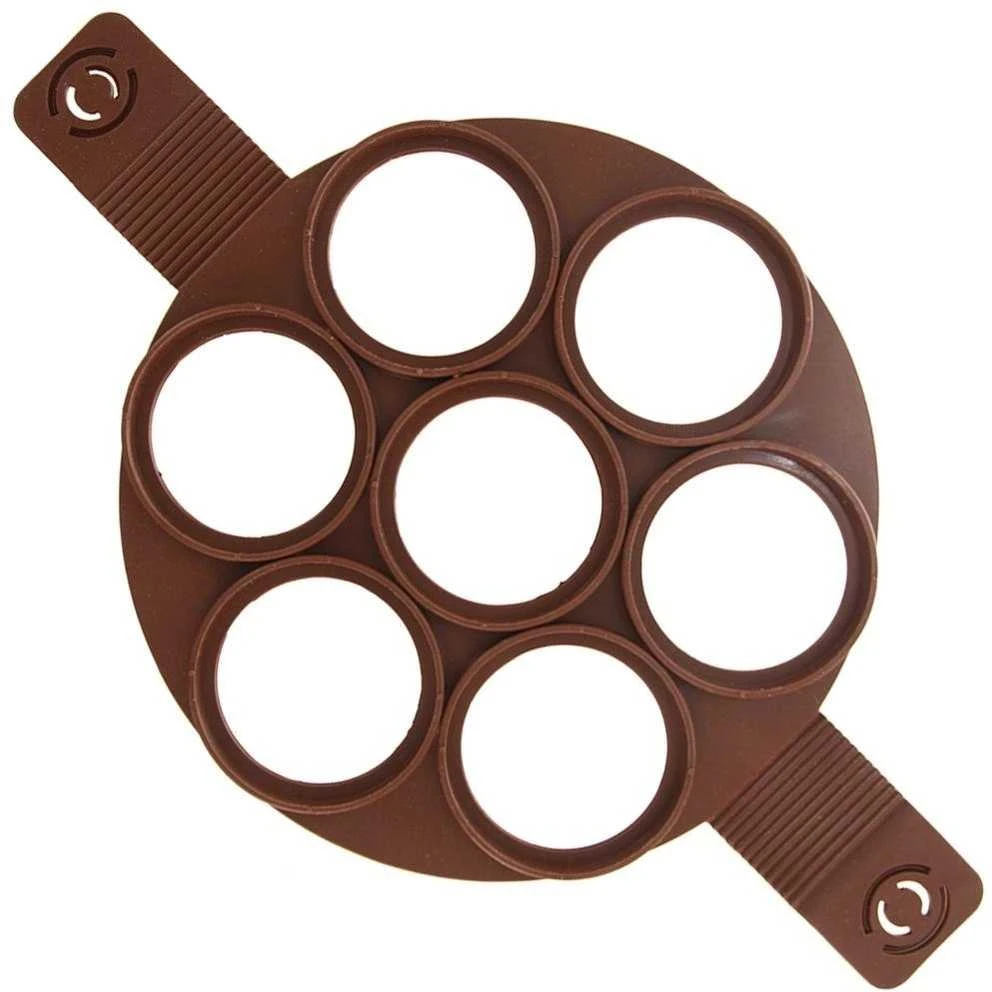 Ruda silikoninė kiaušinių forma SILLINIE 24 cm