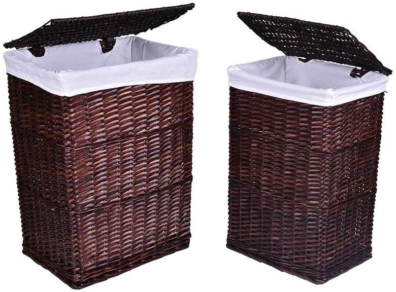 Rudas pintas krepšelis 72L