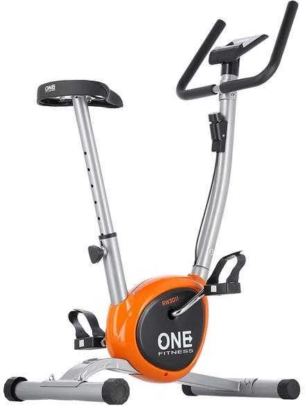 RW3011 Sidabrinis-ORANŽINĖ ONE FITNESS MECHANINIS DVIRATIS