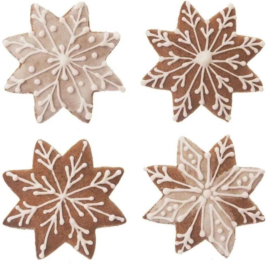 Sausainių pjaustyklė plieninė žvaigždė 6 cm