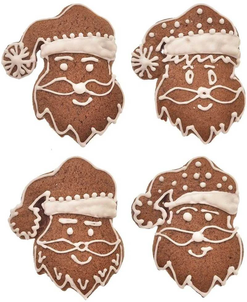 Sausainių pjaustyklė plieno Santa 7 cm