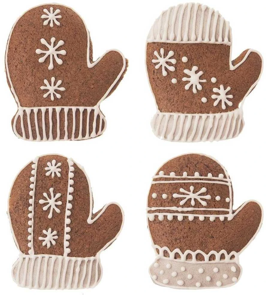 Sausainių pjaustyklės plieninė pirštinė 5,5 cm